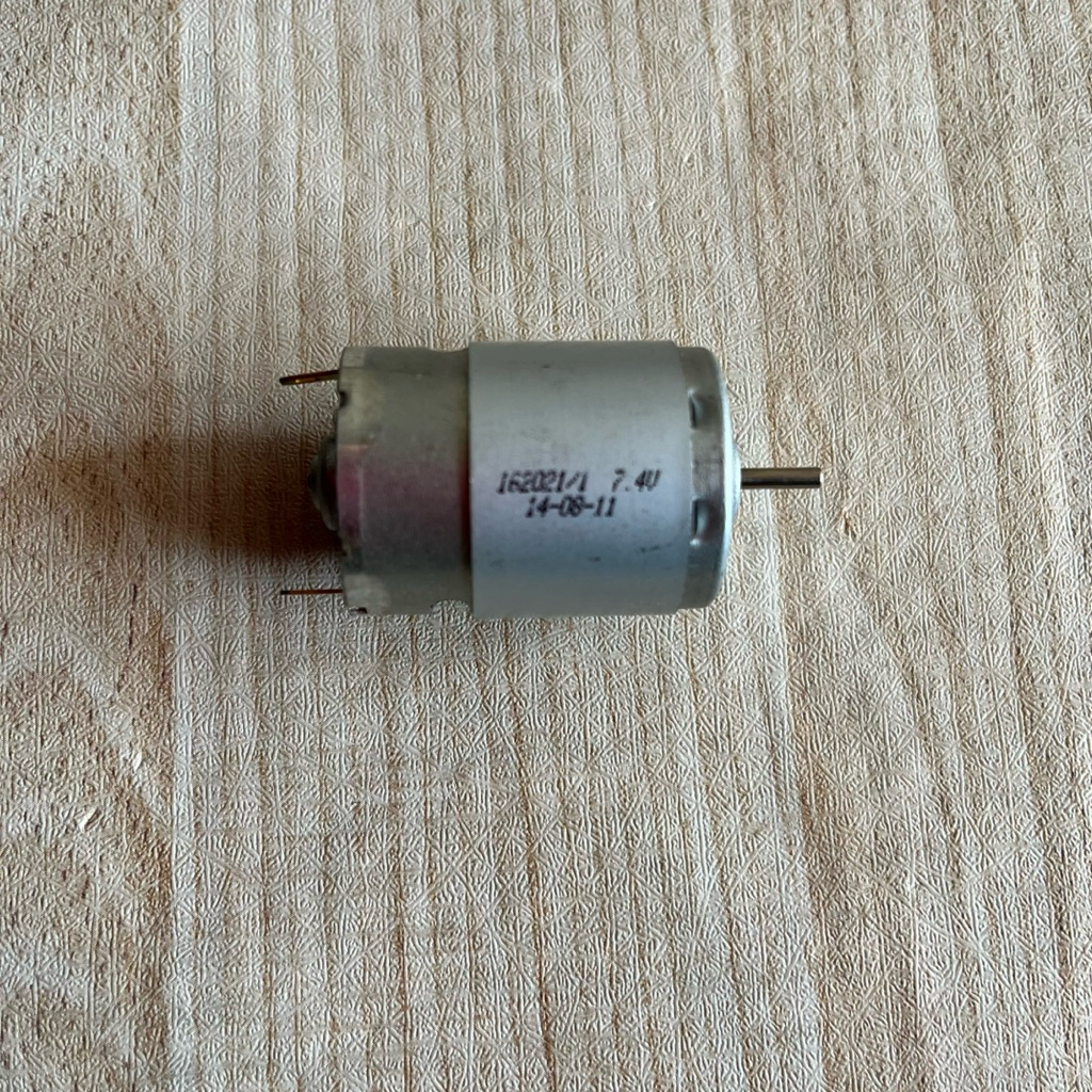 Dinamo dc RS 380 motor dc tegangan 7.4v