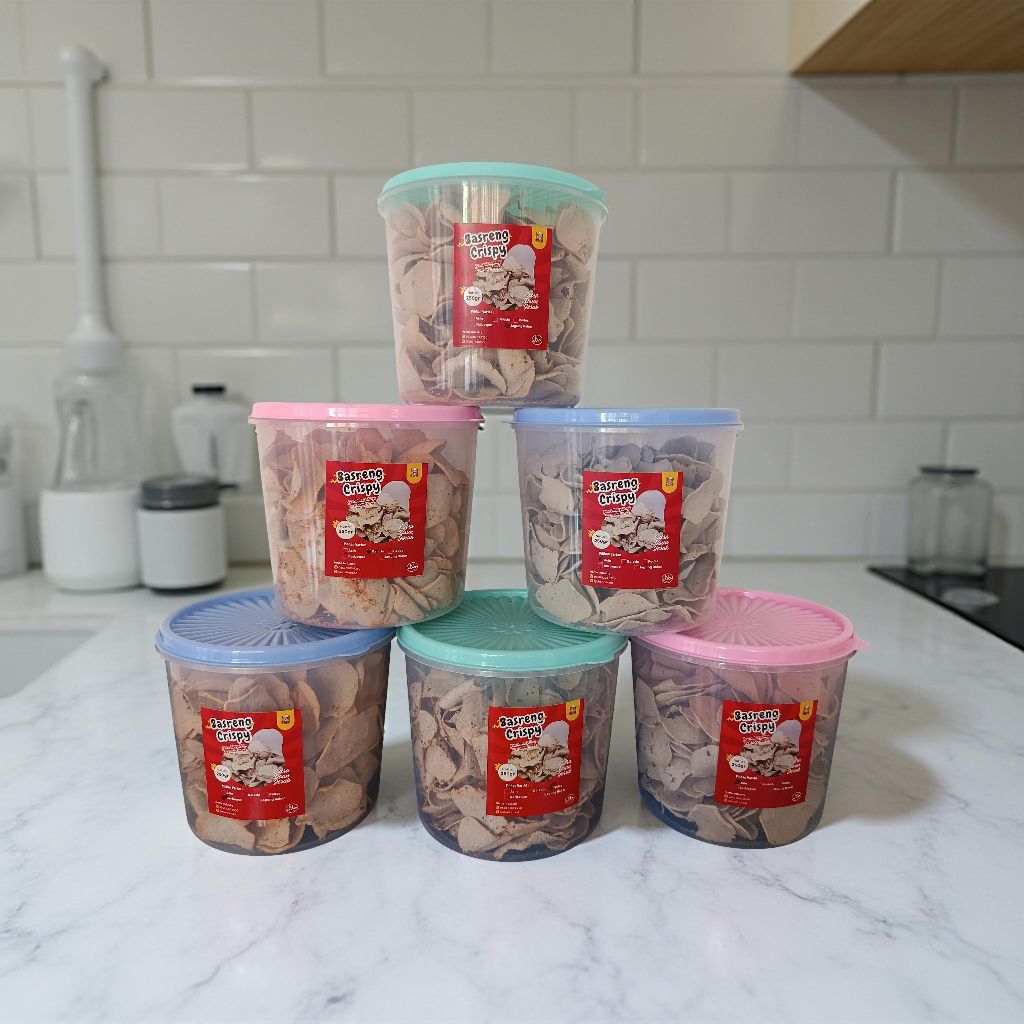 

Basreng Crispy 250gram Kemasan Toples Asli Bandung
