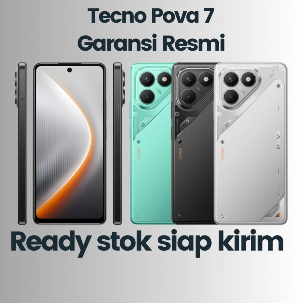 Tecno Pova 7 8/256 Garansi Resmi