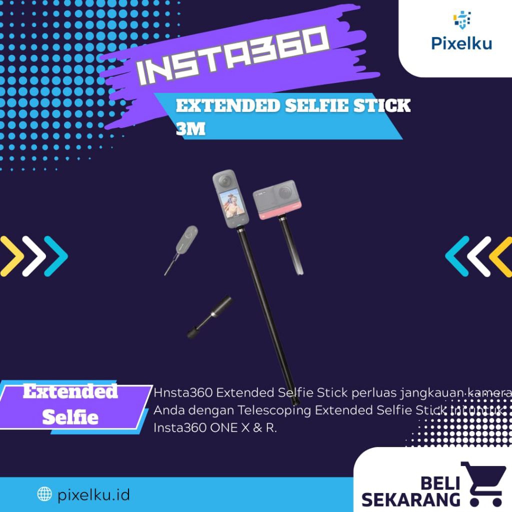 Insta360 Extended Selfie Stick 3M