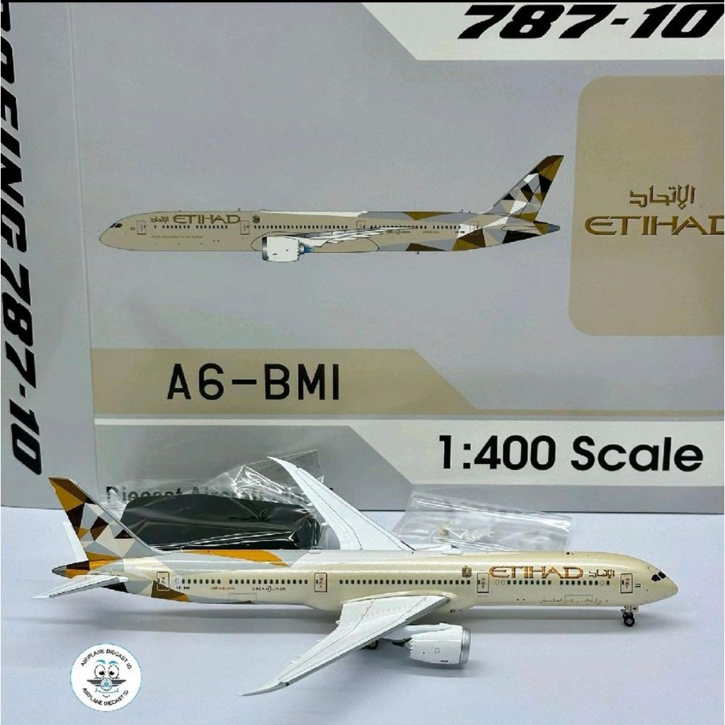 1/400 Etihad Boeing 787-10 A6-BMI Aviation 400 AV400 1:400 Scale