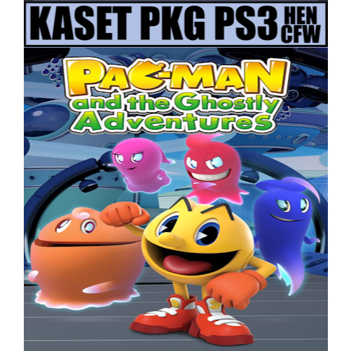 Kaset pkg ps3 Pac Man and the Ghostly Adventures