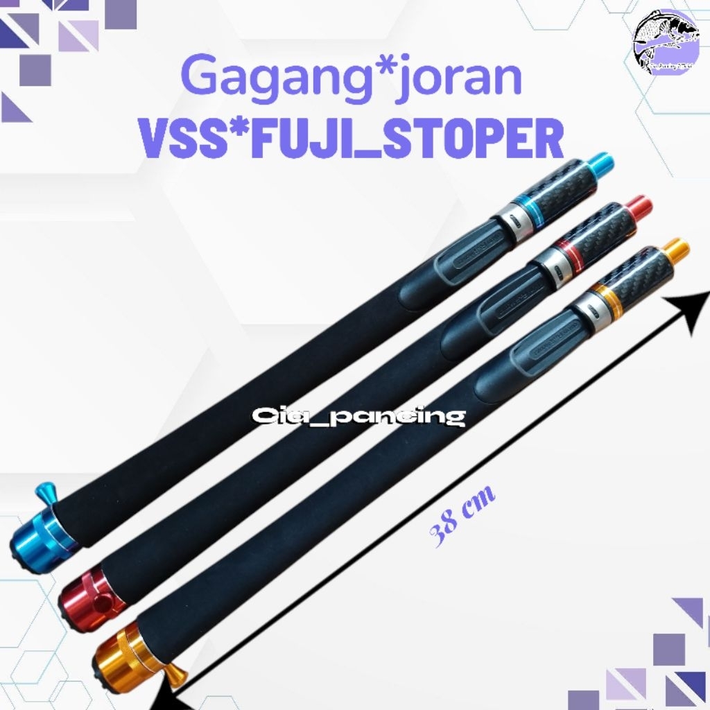 Handle joran VSS Fuji / gagang joran Fuji stoper/gagang custom joran Fuji