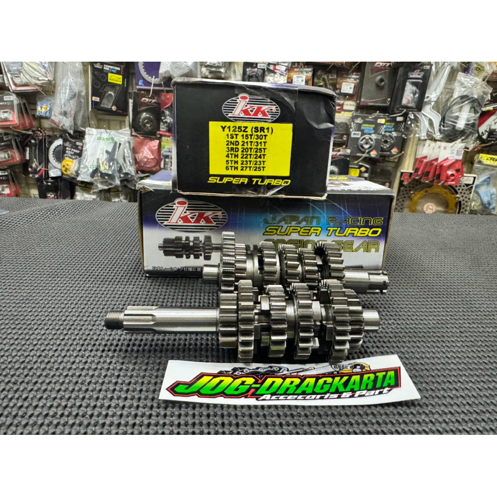 GEAR GIR RASIO IKK SR1 SR 1 YAMAHA 125Z 125 Z 125 ZR ORIGINAL IKK