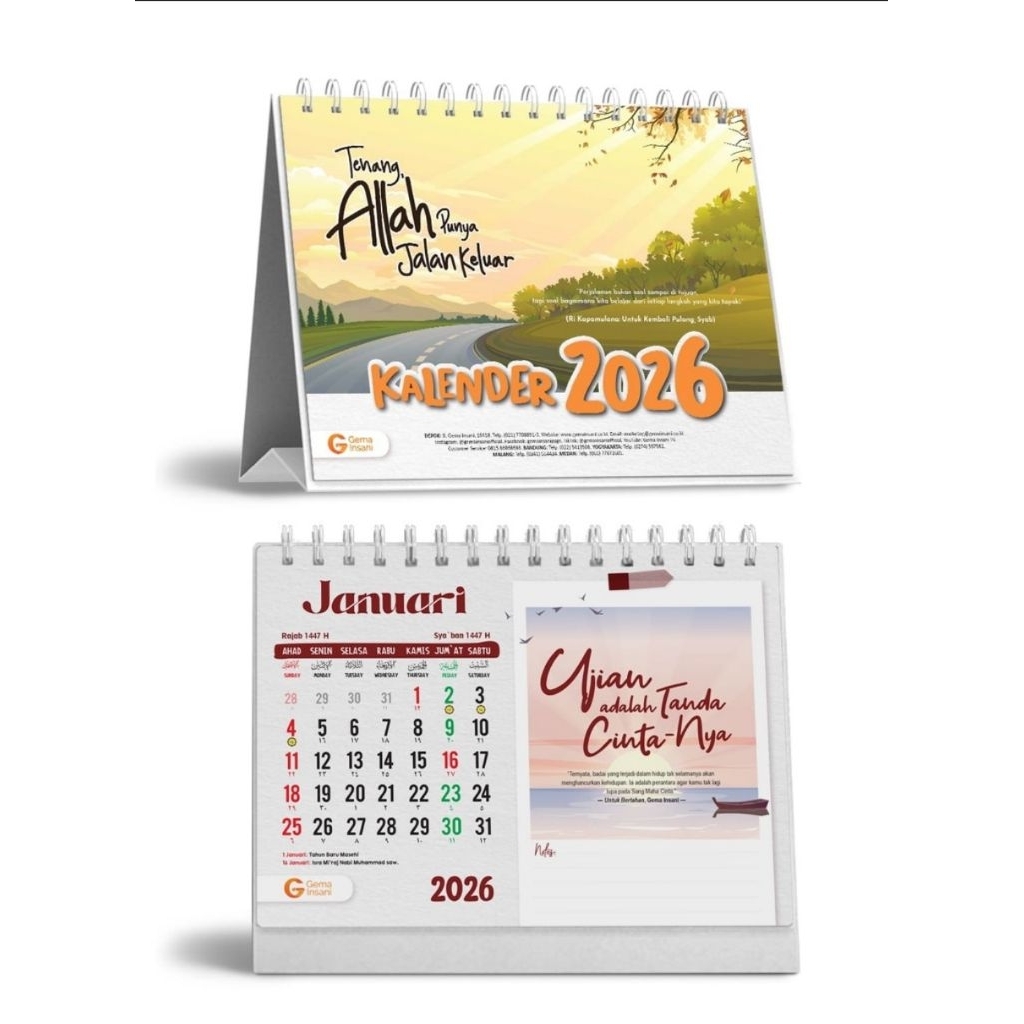 

Kalender Harian Muslim 2026