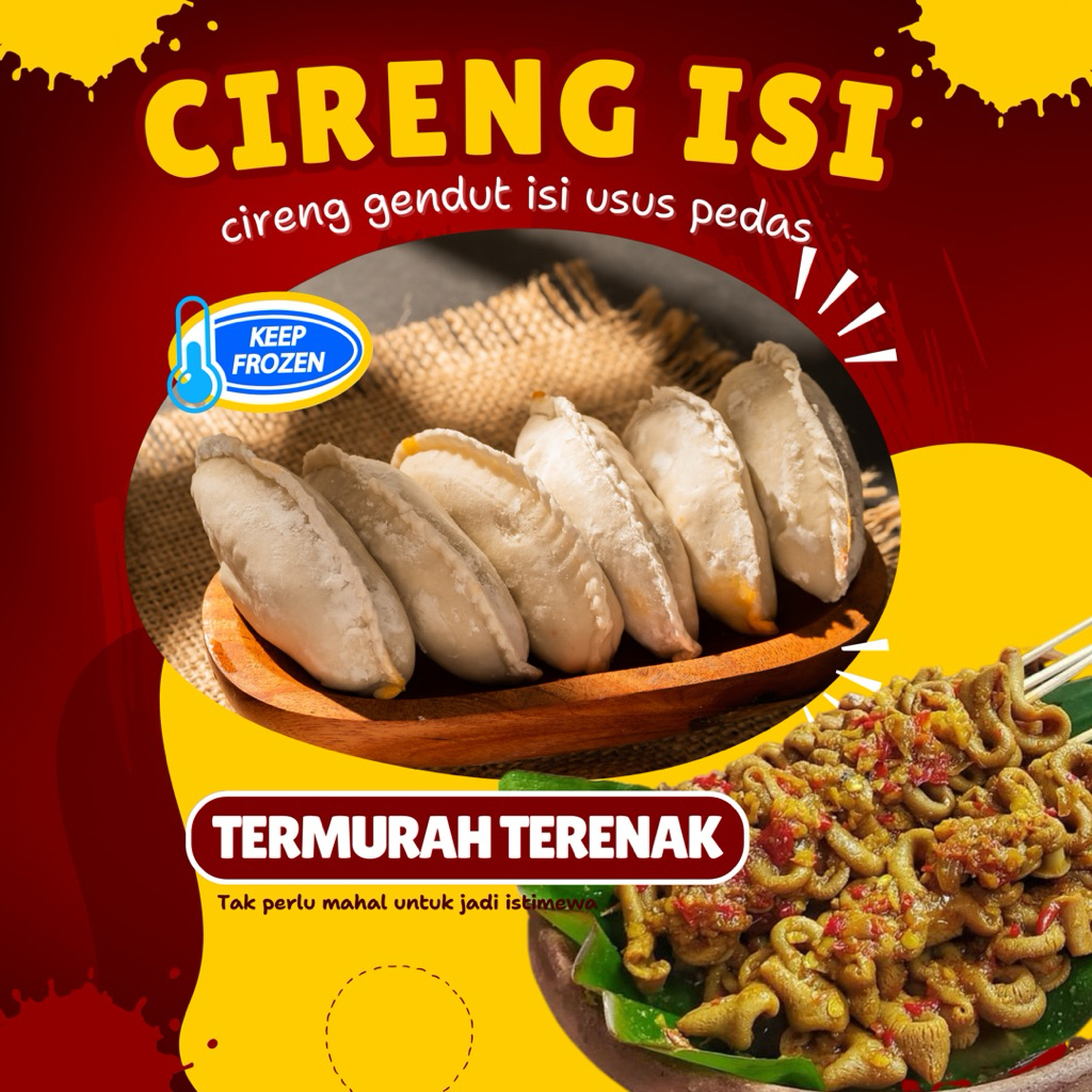 

CIRENG ISI USUS PEDAS 10 pcs TERMURAH TERENAK