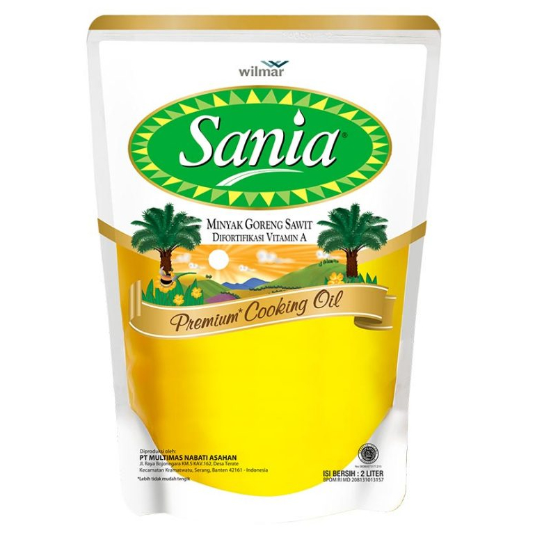 

Minyak Goreng Sania Kemasan Refill 2 Liter