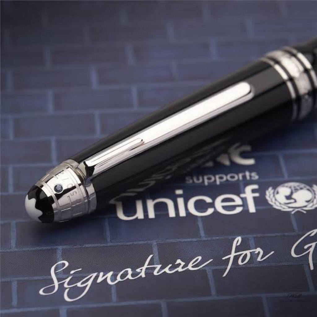 

Montblanc signature for good platinum original100%