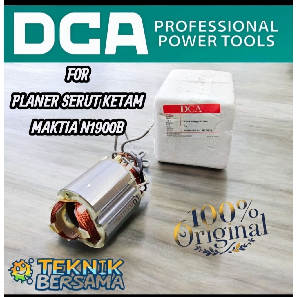 DCA Stator Mesin Planer Ketam Sugu Serut Makita N1900B/Stator Gulungan Mesin Serut Makita