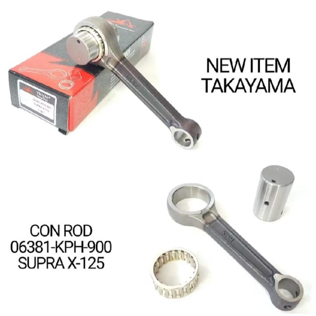 TIANG SEHER SOKER CON ROD SUPRA X 125 KARISMA TAKAYAMA