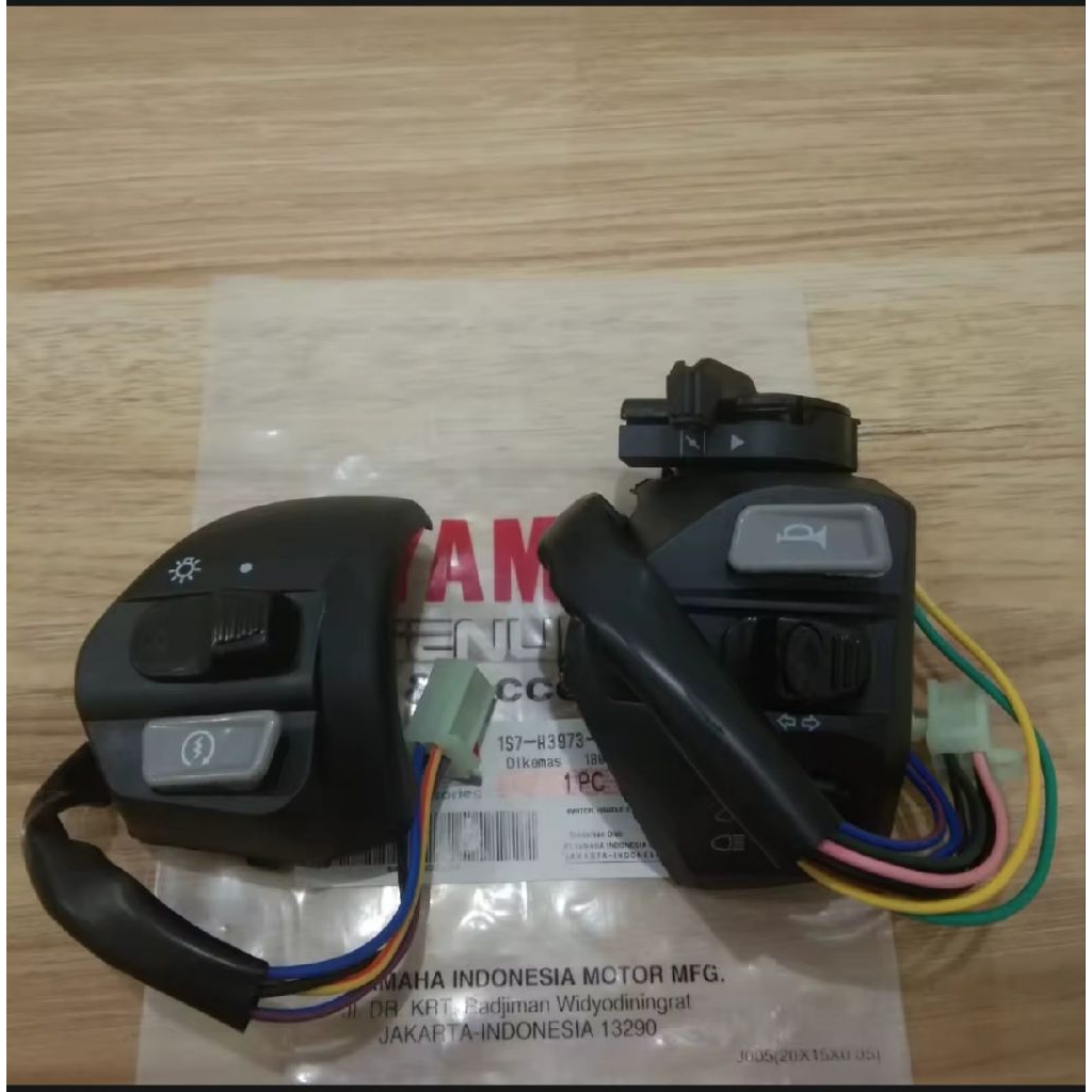 Saklar Holder Starter Stater Set Kiri Kanan Jupiter MX Jupiter Z Burung Hantu 2006-2008 Saklar Jupit