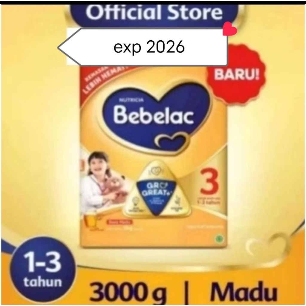 bebelac 3 madu 3000gr