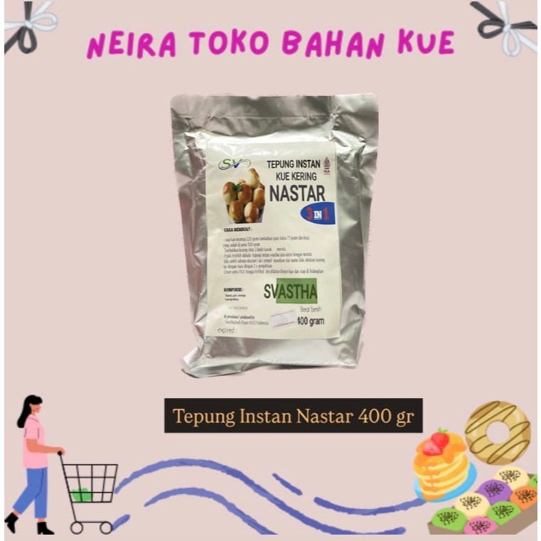 

TEPUNG PREMIX INSTAN NASTAR 4OO GR