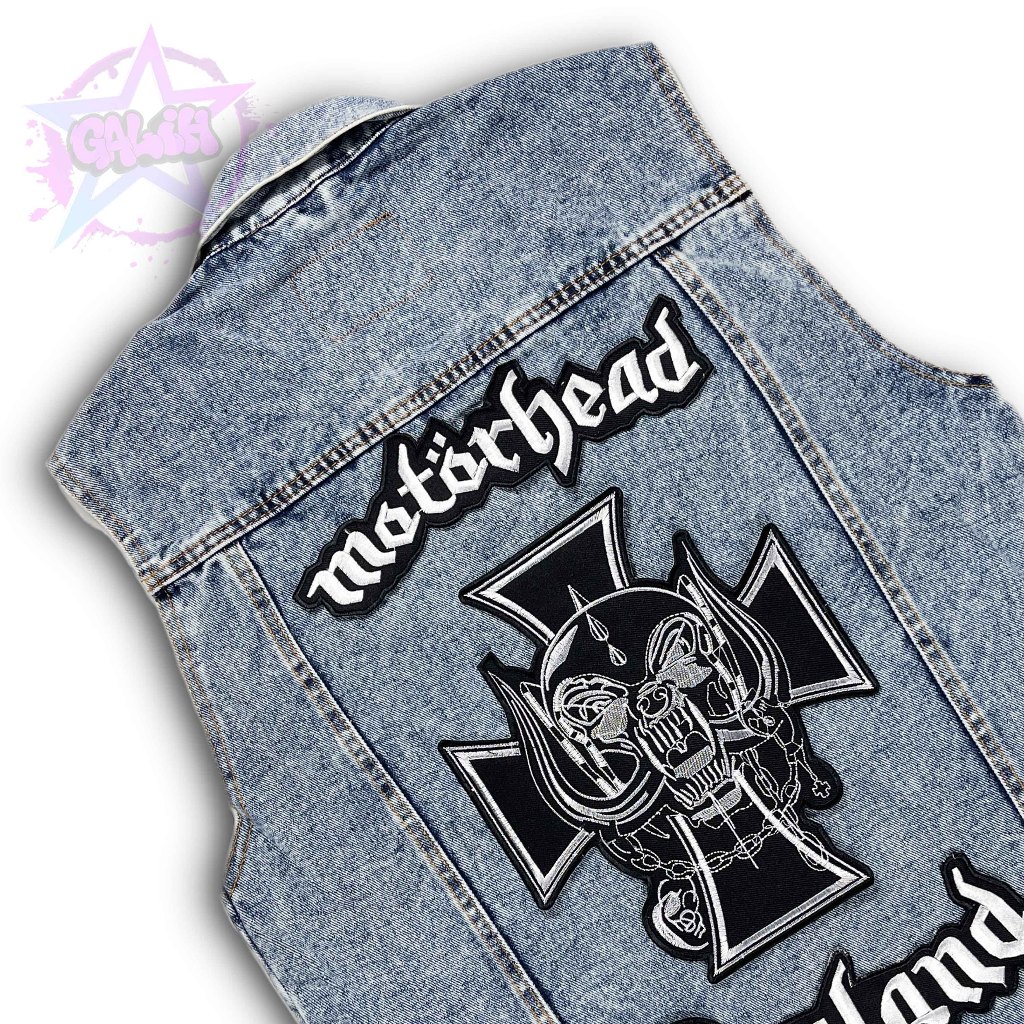 Back patch backpatch Harley Deus bikers Chopper motorhead bordir punggung bordiran emblem besar