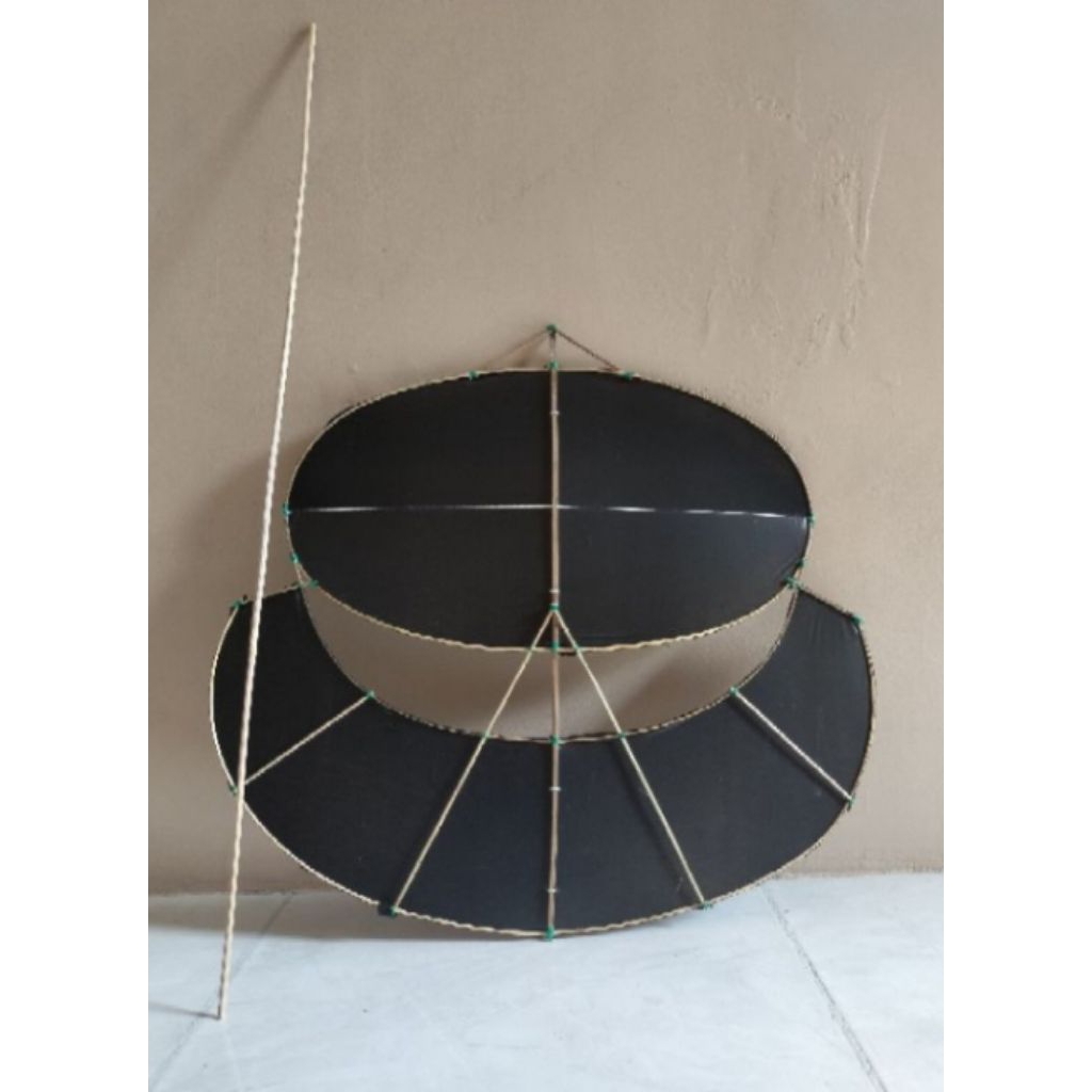 Layangan Gapangan Mini Siap pakai,Layangan Gapangan Unik UK 50-60cm