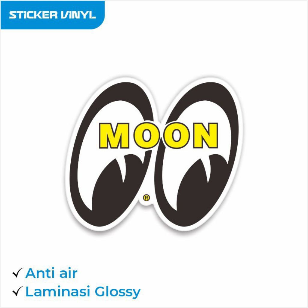 

Sticker mooneyes / sticker aesthetic / sticker brand / sticker vinyl / sticker keren / sticker laptop / sticker tumblr