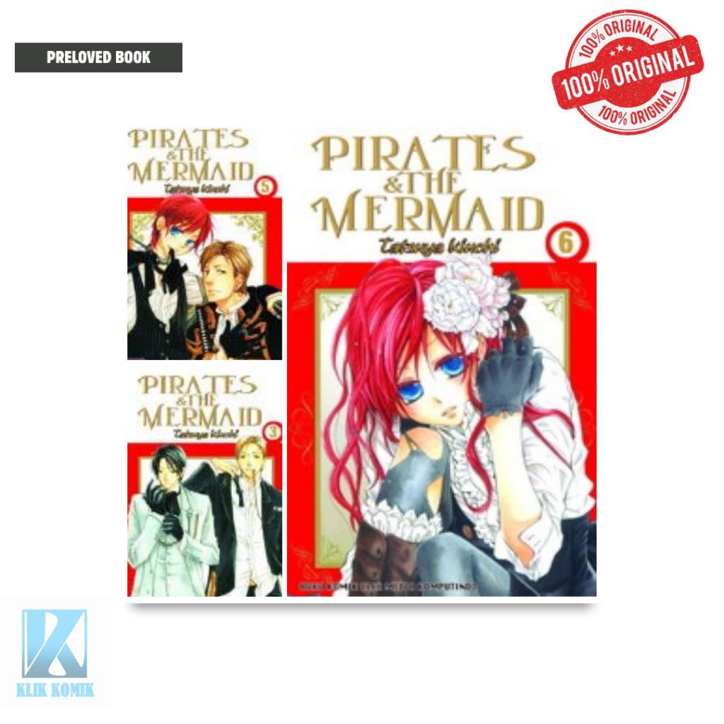 Komik Pirates & The Mermaid Tatsuya Kiuchi Terbitan Elex