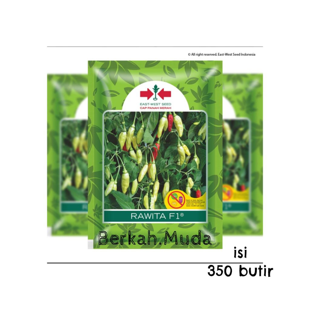 Benih Panah Merah Cabe Rawita Isi 350 Butir