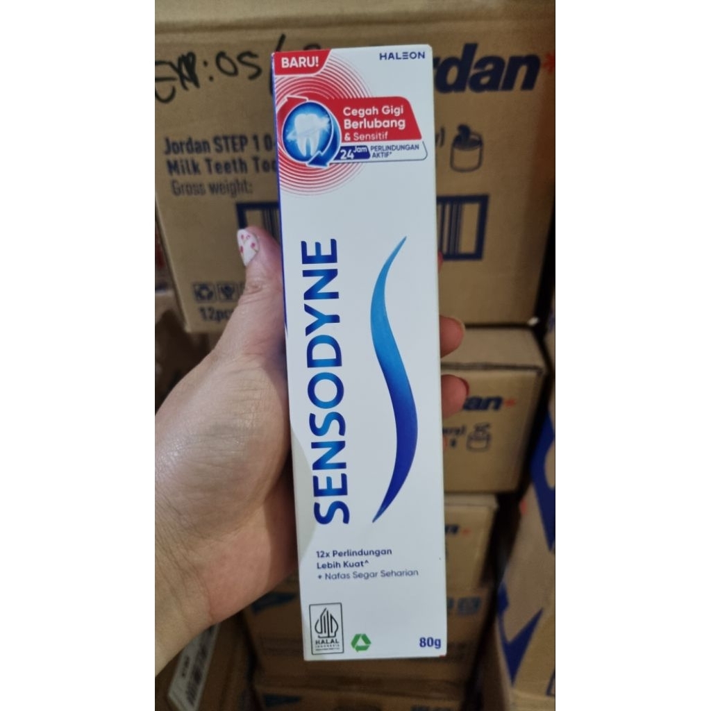 Sensodyne Gentle Whitening /Cool Gel /Cegah Gigi berlubang | Pasta Gigi