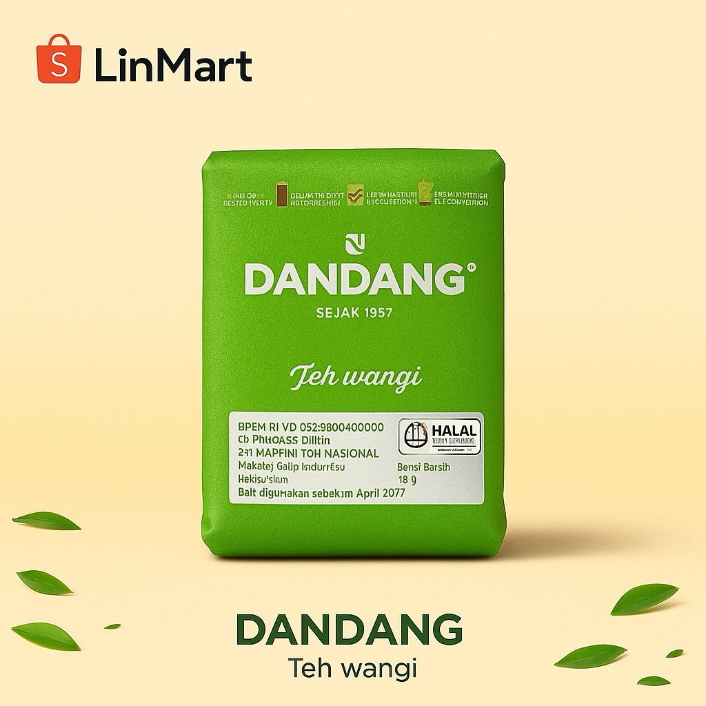 

Teh Wangi Dandang 7g – Aroma Harum, Rasa Khas, Halal Bersertifikat