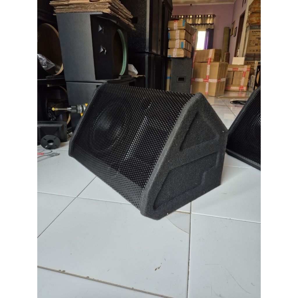 Box speaker monitor floor panggung custom 10 inch