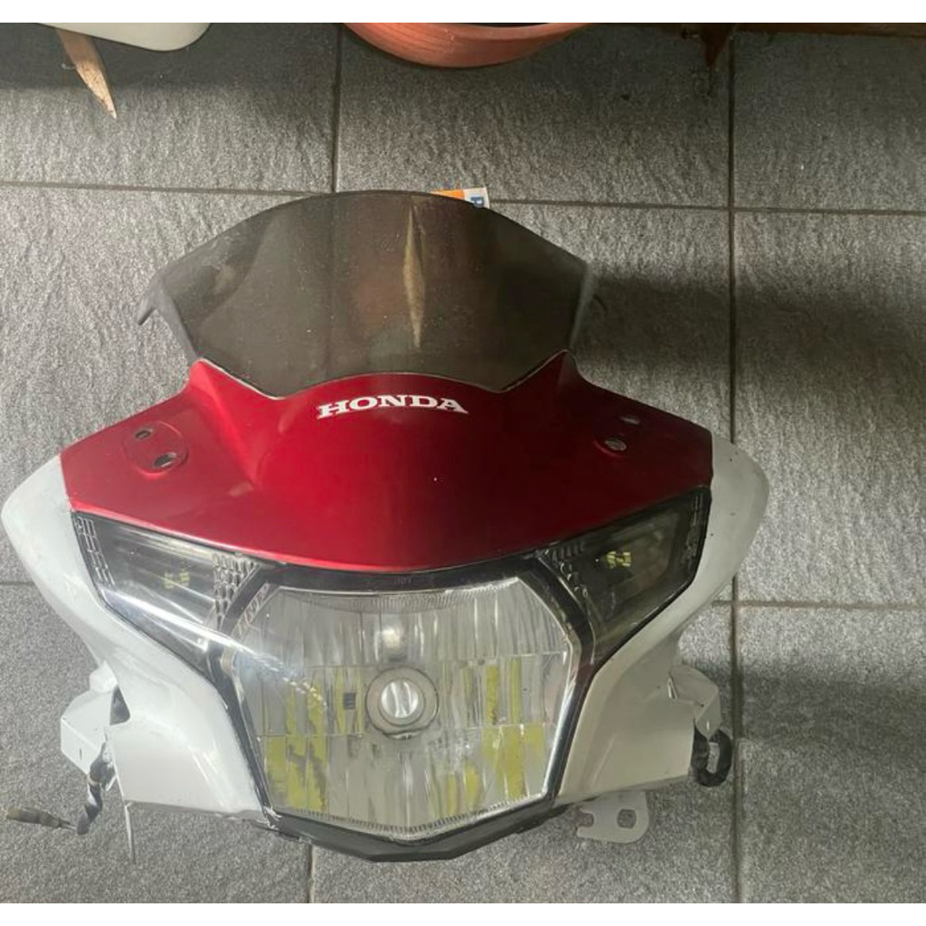Headlamp reflektor batok & pipi cbr 250r thai kyj