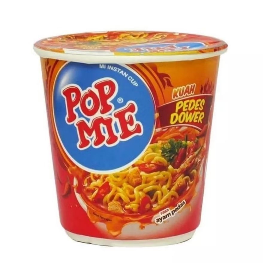 

Pop Mie Kuah Pedas Dower 75gr