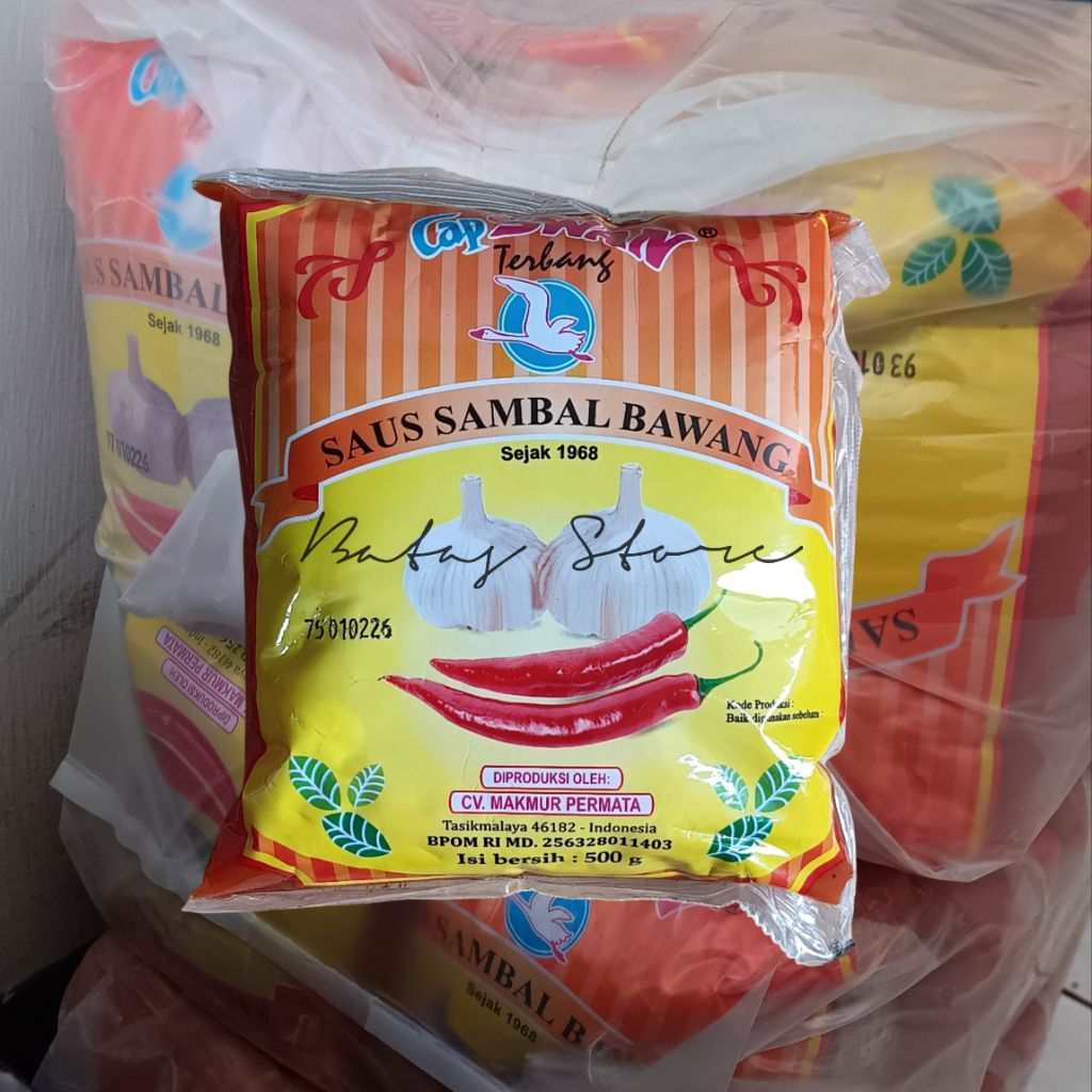 

Saus Sambal Bawang Cap Swan 500g Kemasan 1 Ball | 20 pcs