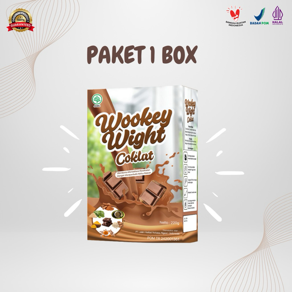 

BIG SALE [PAKET 1 BOX] - Wight Milk Susu Penggemuk Badan Rasa Coklat 220gr