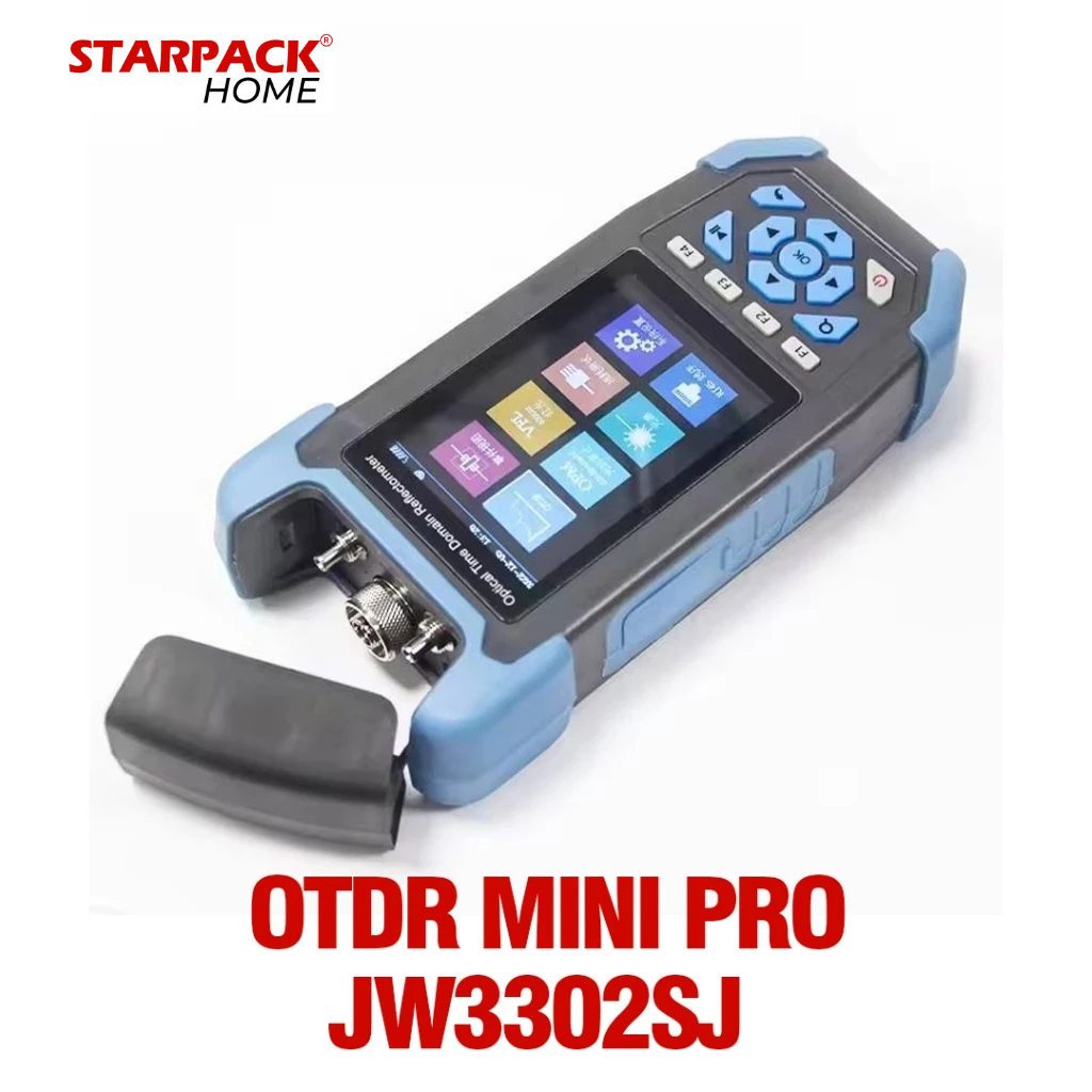JOINWIT JW3302SJ OTDR Mini Pro – 8 in 1 Fiber Optic Breakpoint Tester LCD 3.5 Inch