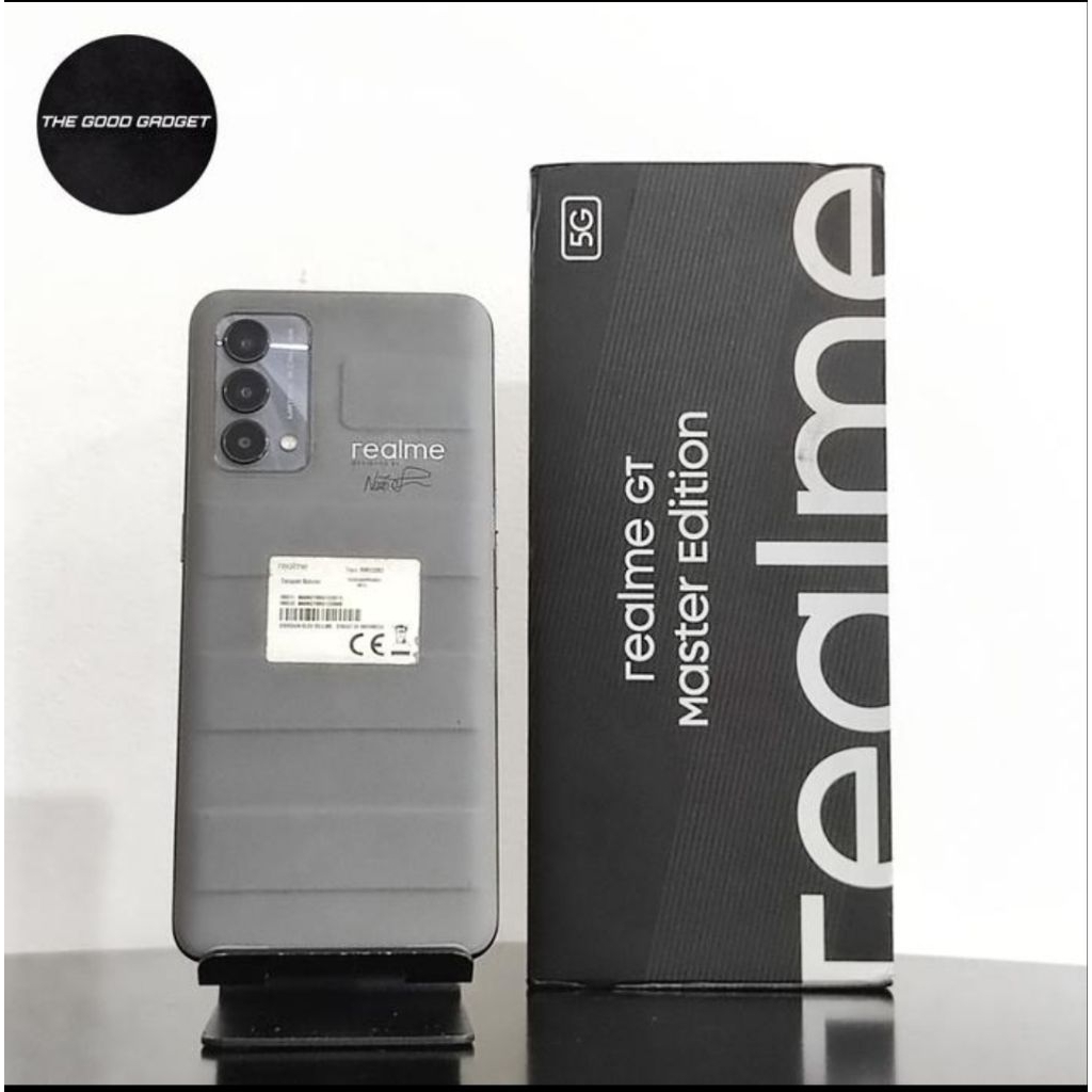 Realme GT Master Edition 8/256 GB Ex Resmi Indonesia Second Bekas Ori (Baca Deskripsi)