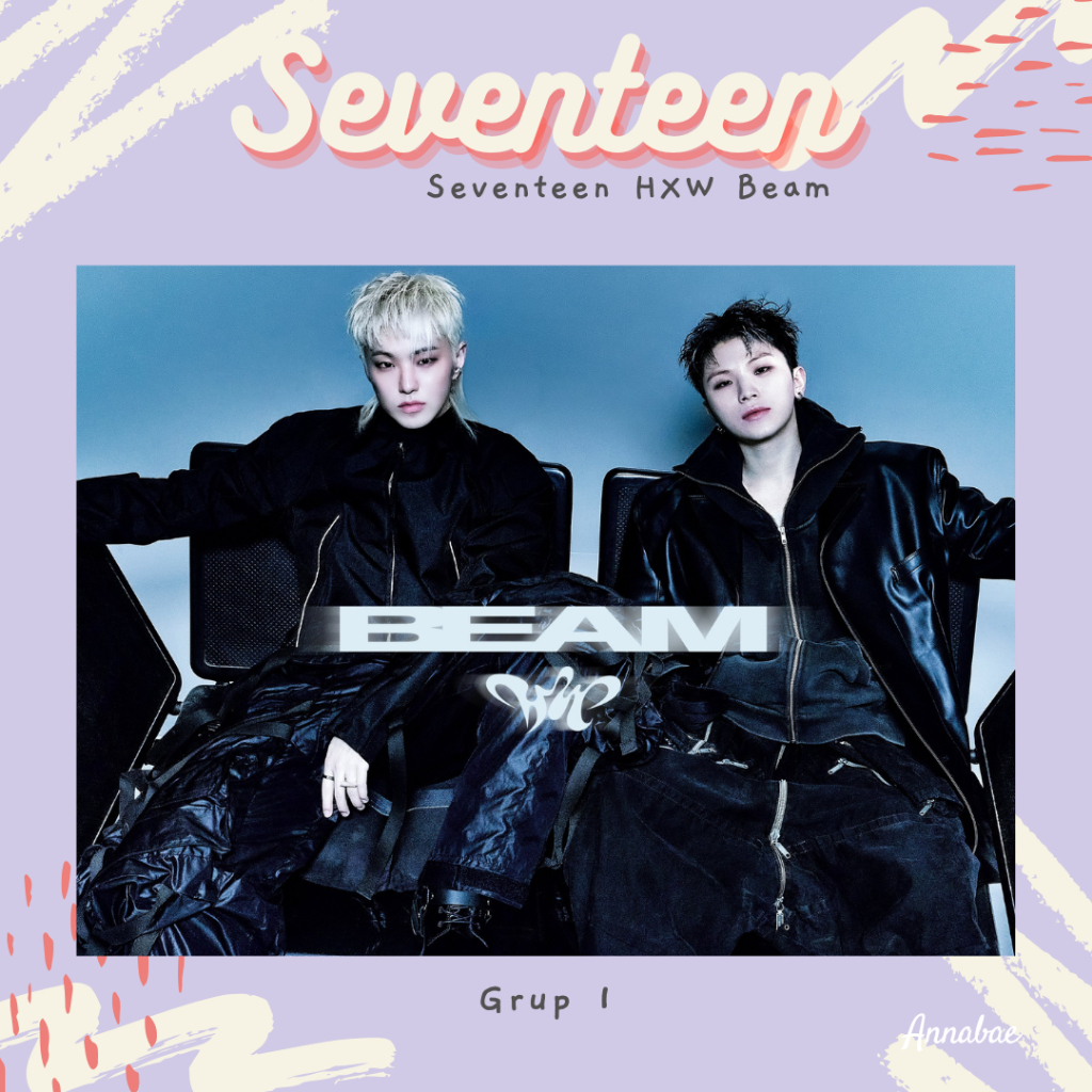 Seventeen Poster HXW Beam (Hoshi x Woozi)