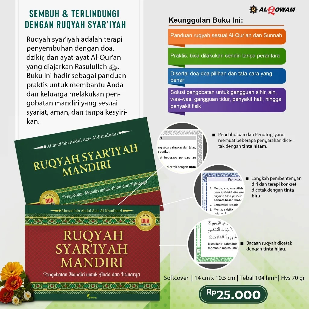 Ruqyah Syariyah Mandiri Pengobatan Mandiri Untuk Anda dan Keluarga Penerbit Thibbia
