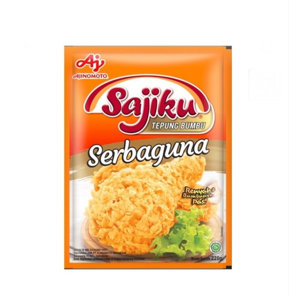 

Ajinomoto sajiku tepung bumbu serbaguna 900 gram