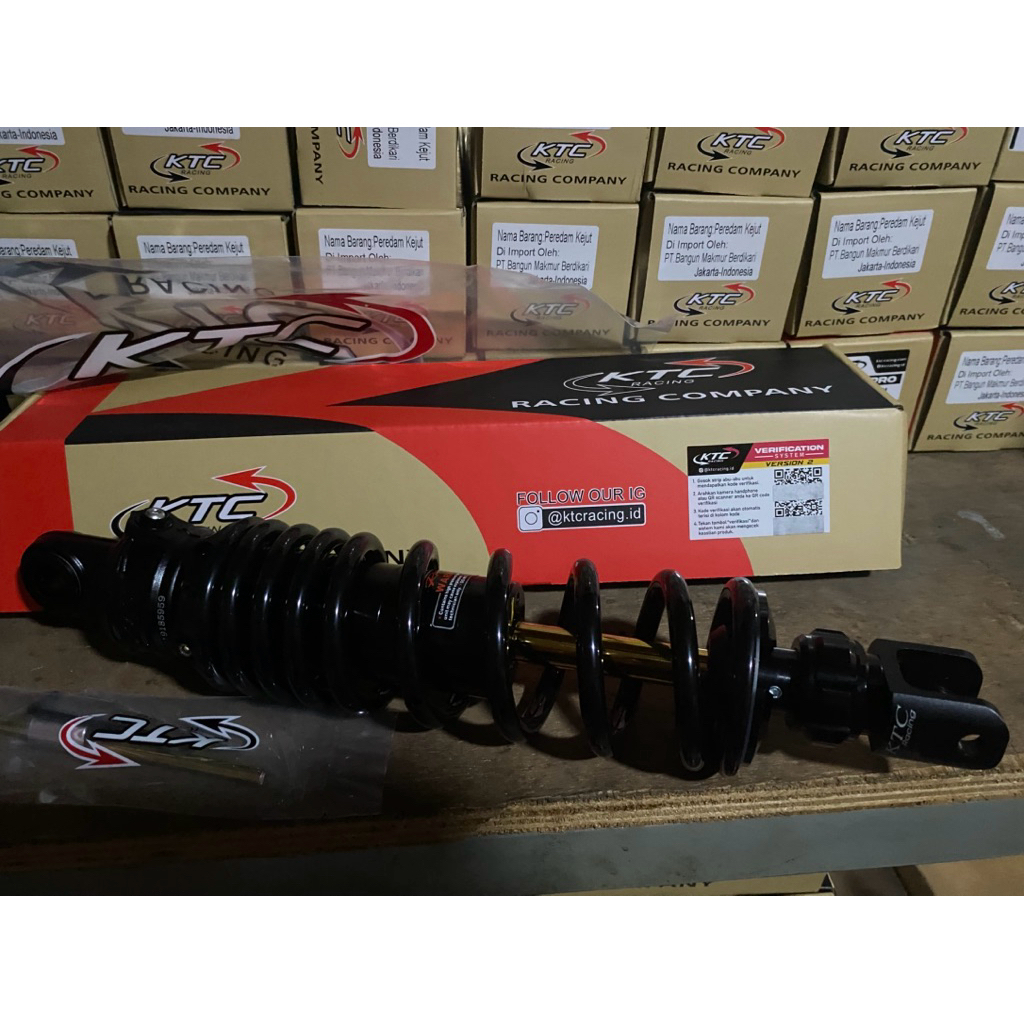 SHOCK KTC RAZOR PRO VARIO 125/150 black as gold