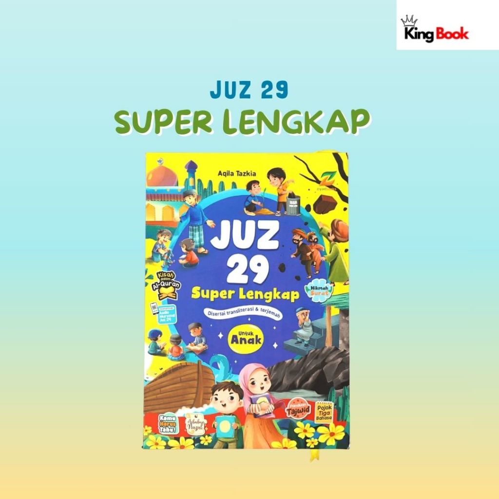 Juz 29 Superlengkap - Buku Hafalan Juz 29 dan Terjemahan (Dilengkapi Audio) - Ziyadbooks