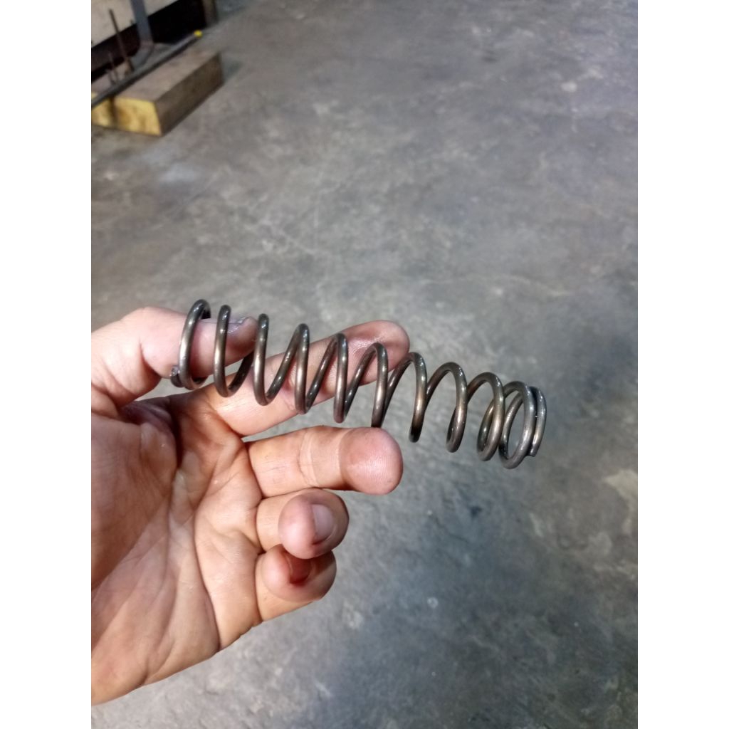 per spring tekan kawat 3 mm od 27 panjang 10 cm