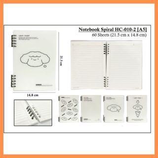 

NOTEBOOK SPIRAL WENGU A5 HC-010-2
