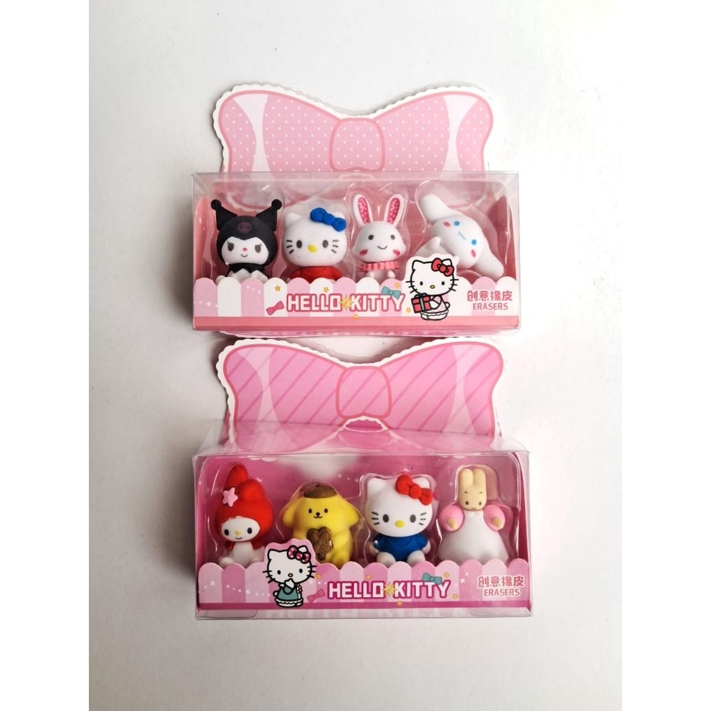 

Set pengahpus karakter figure sanrio 3D