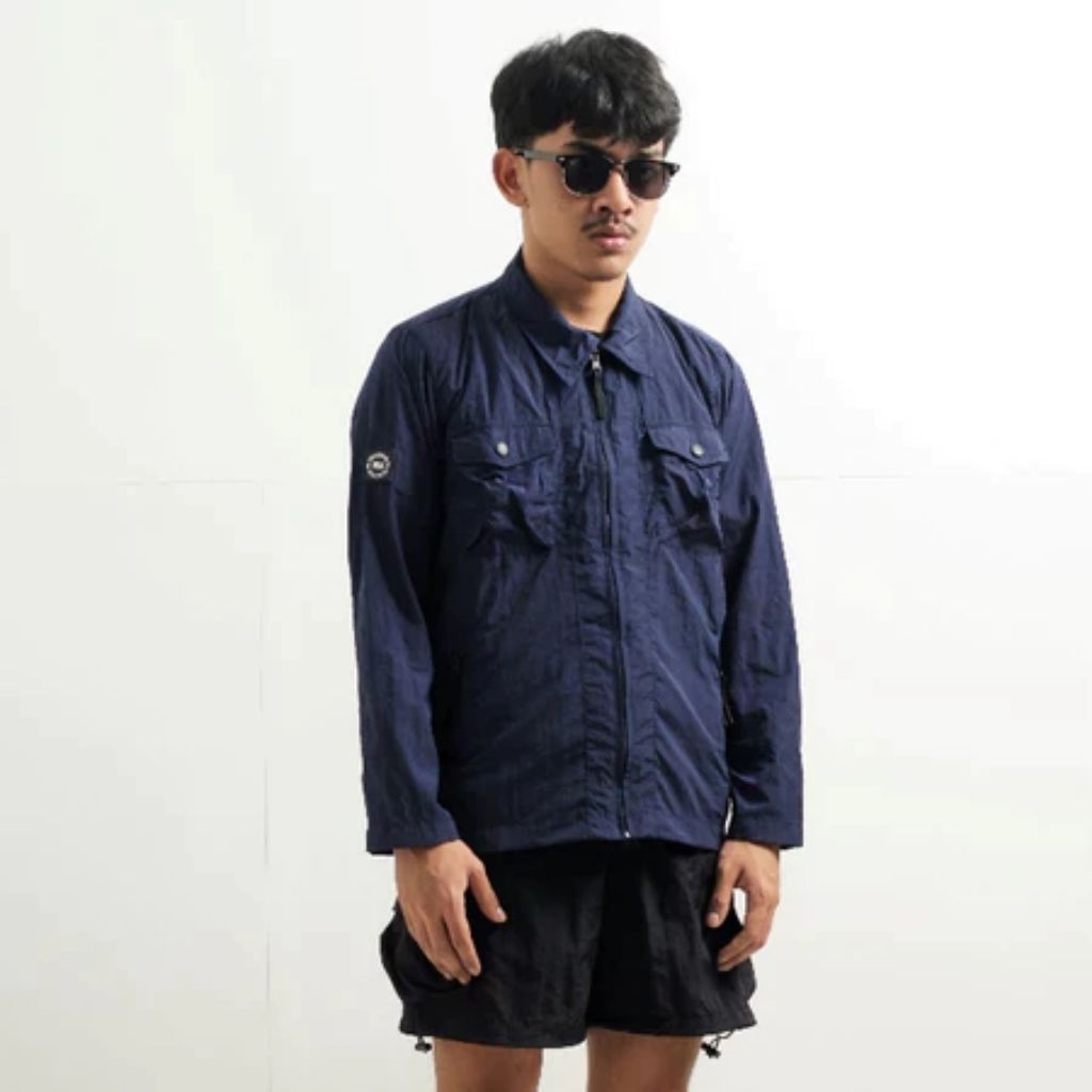 Troublemaker - Overshirt Jacket - Cambridge Navy