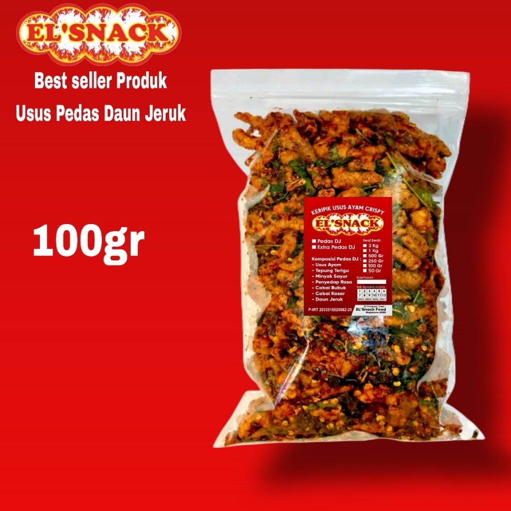 

Keripik Usus Crispy | Kripik usus | Usus Crispy 100gr