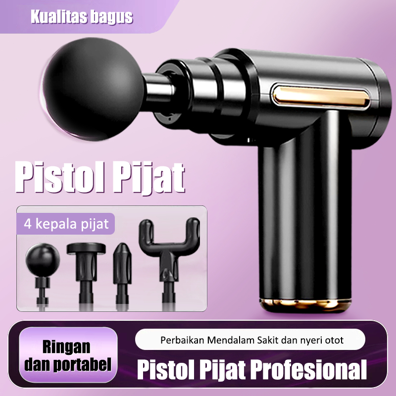 Pijat Elektrik Massage/Pijat Fascia Elektrik/Pijat Jaringan Otot Dalam Mini Digital Elektrik Getar