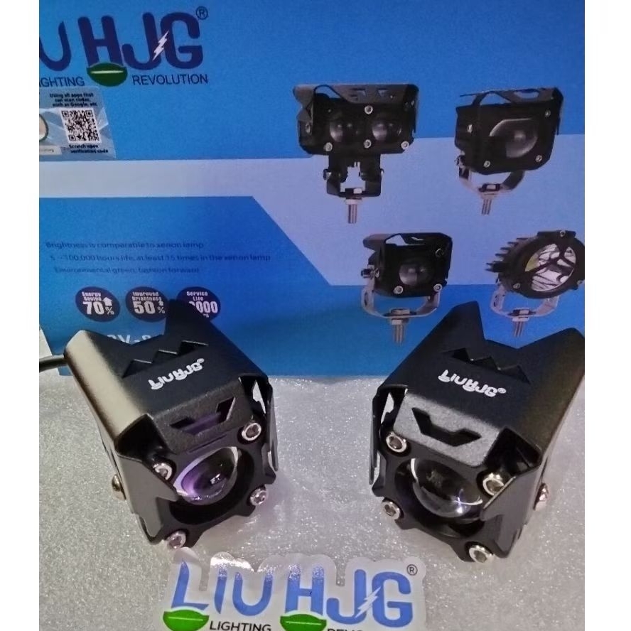 lampu tembak sorot SQL 1 mata Liu HJG motor mobil