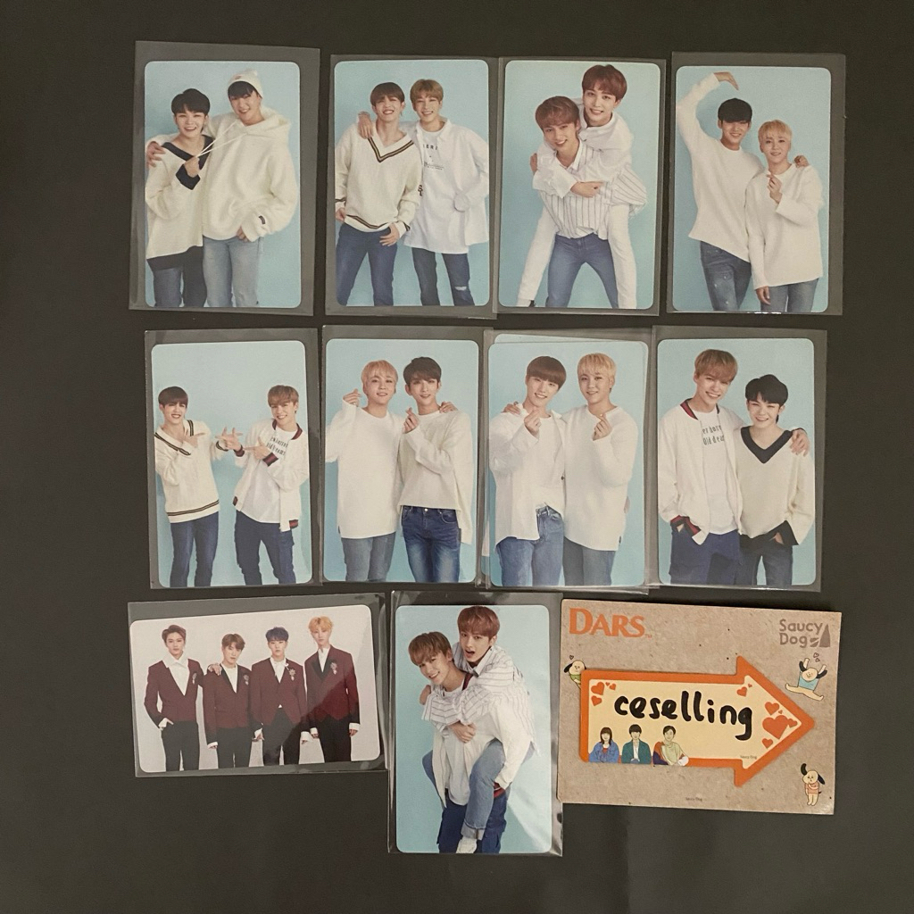 SEVENTEEN - Caratland 2018 Trading Card Set (SoonHoon WonCheol WonHao dll)