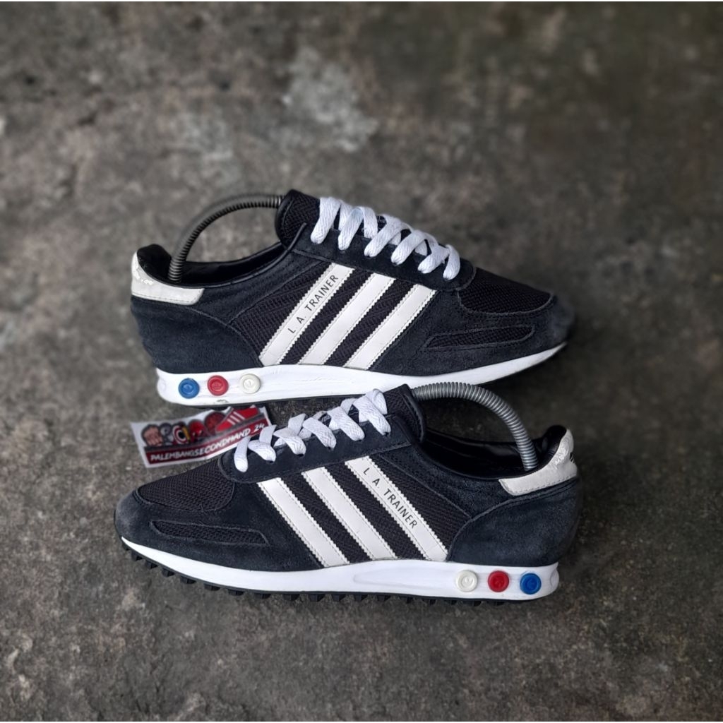 Adidas Originals LA Trainer - Black White