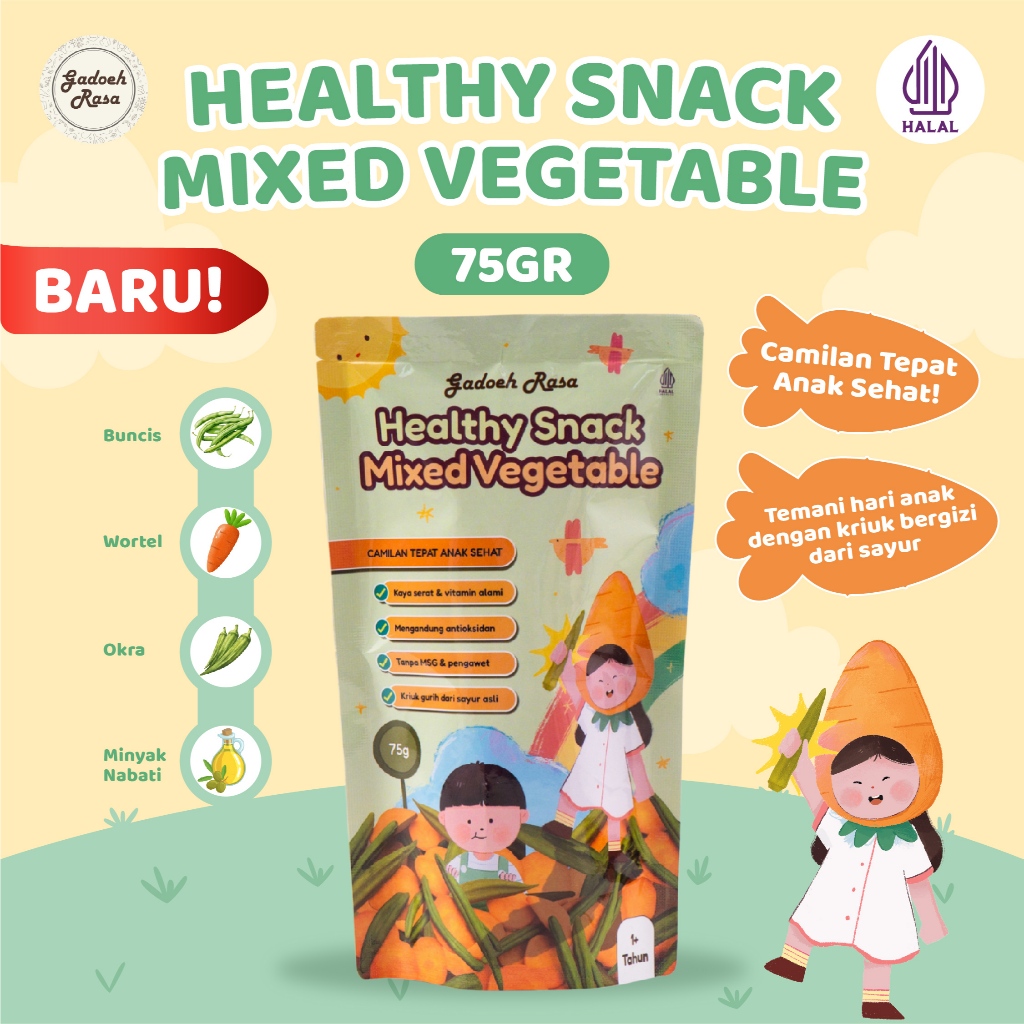 

Gadoeh Rasa - Healthy Snack Mixed Vegetable