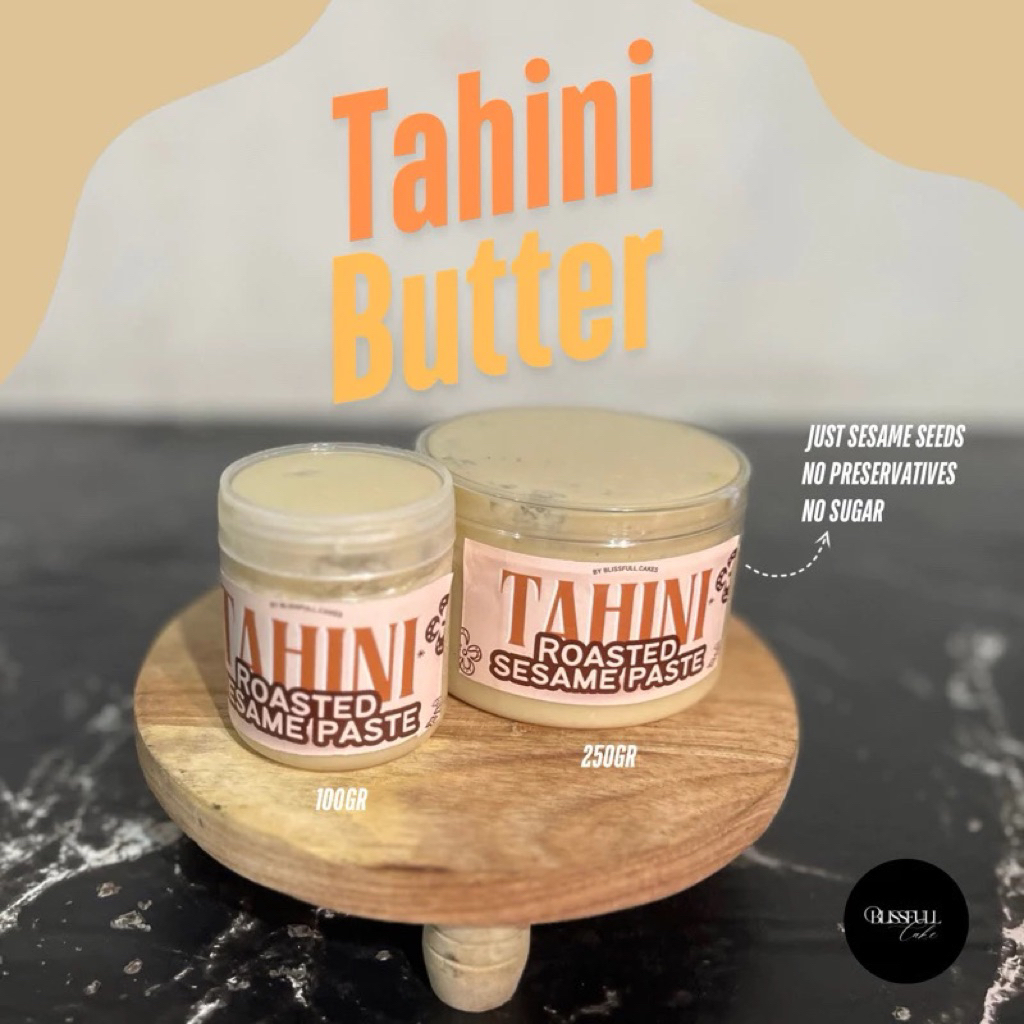 

Tahini butter/ Roasted sesame paste/ Selai wijen 100gr/250gr