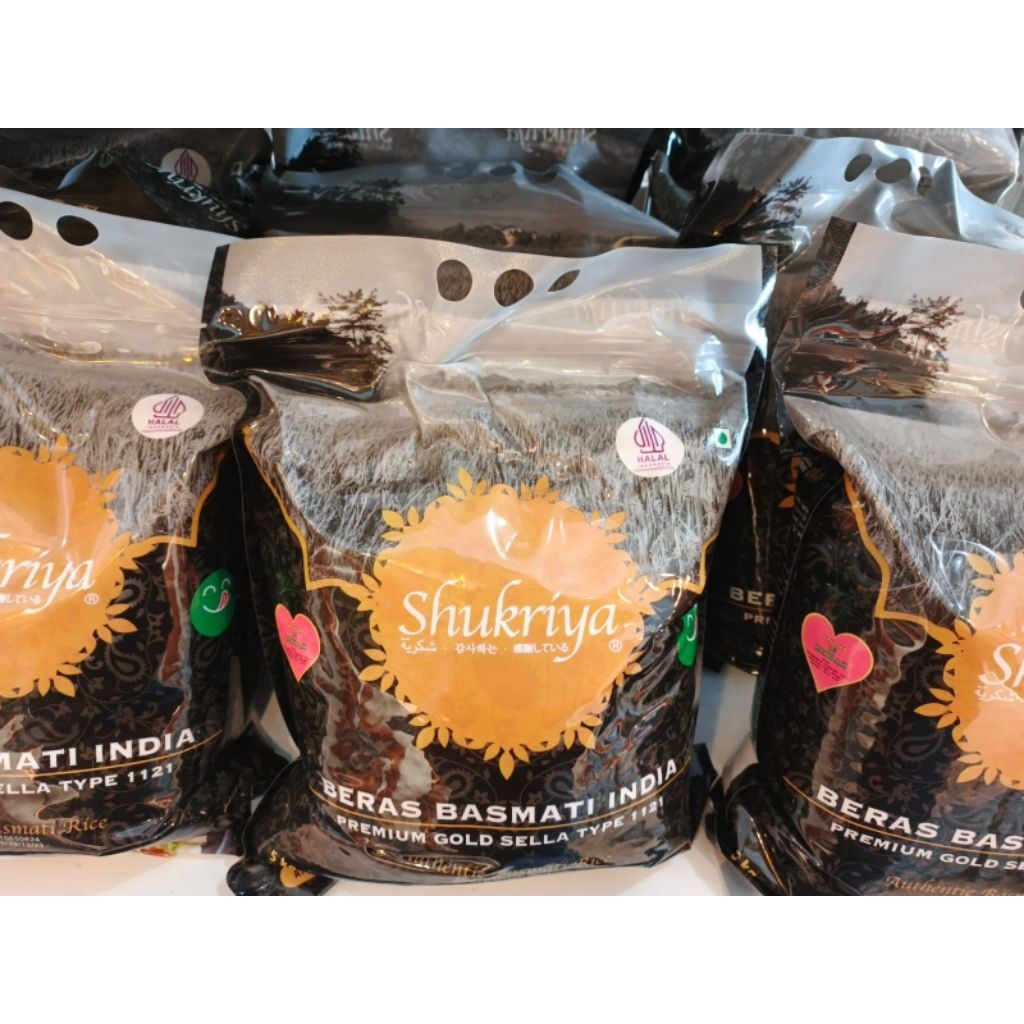 

BERAS BASMATI SHUKRIYA 5 KG