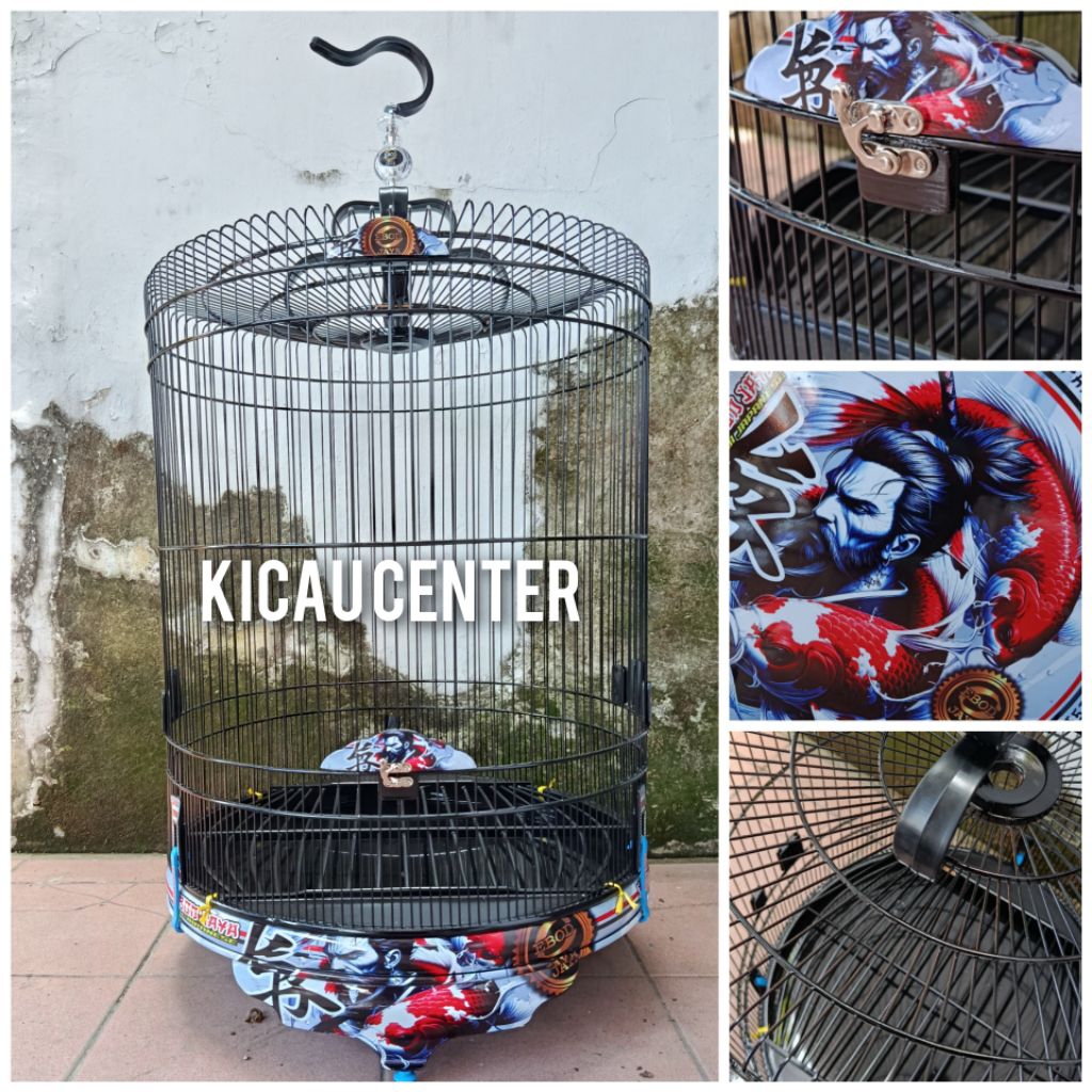 SANGKAR MURAI EBOD JAYA DECAL RUJI FIBER NO. 2