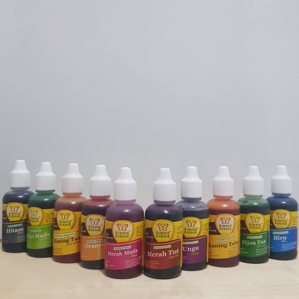 

KOEPOE KOEPOE PEWARNA MAKANAN (WATER BASED) 30ML